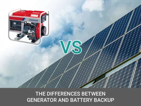 Comparison Between Battery Backup and Generators