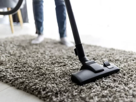 The cleaning process of a vacuum cleaner